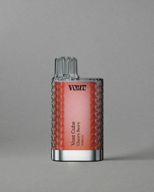 Vont Cube Cherry Berry En kombinasjon av søt kirsebær og ulike bærsmaker.